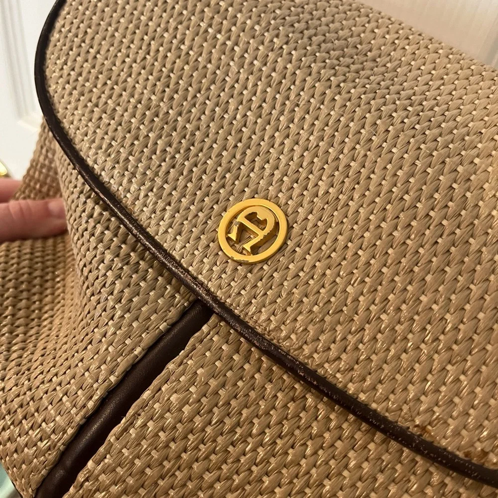 Etienne Aigner Tan and Black Crossbody Bag - Picture 5 of 5